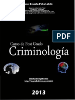 Peña Labrín, Daniel Ernesto, Curso de Post Grado de Criminología, Vlex, 2013