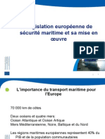 Législation Européenne sécurité maritime Jesùs BONET