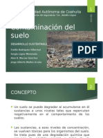 Contaminación suelo UAC 40