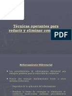 Técnicas Operantes para Reducir y Eliminar Conductas