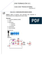 Prácticas TRANSISTORES