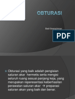 Obturasi yang Baik untuk Keberhasilan Perawatan Saluran Akar