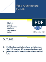 Radio Interface Architecture dari 2G sampai 5G