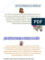 Un Niño Con Problemas de Aprendizaje Suele Ser Un Niño Que Se Esfuerza en Seguir Las Instrucciones