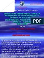 Sustentacion Educacion para Microempresas