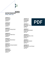 AM PM Snack Menu-As of March 03