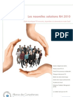 Les nouvelles solutions RH 2010