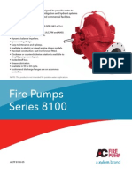 Especificaciones de 8100 Series Fire Pump