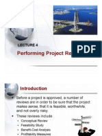 Lecture 5 - Performing Project Reviews