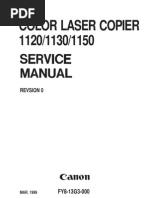 Canon CLC 1120, 1130, 1150 Service Manual