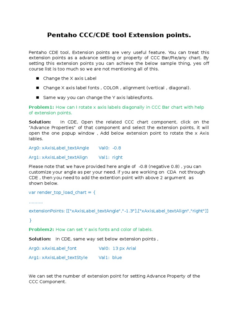 Pentaho CDE Extension Points Guide | PDF | Rotation Around A Fixed Axis ...