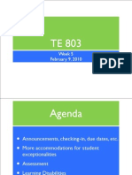 Te803-Feb 9-Assess and Adapt