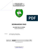 Seminarski Rad - Solarne Celije I Sistemi