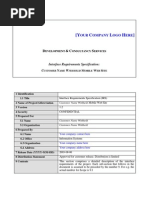 12 Functional Design Document Template | PDF | Software | Information ...