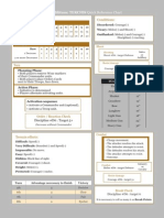 Quick Reference Chart