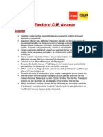 Joventut - Programa Electoral 2015