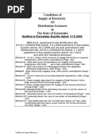 Conditions of Supply of Electricity With I II Amendments