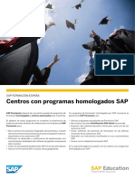 Centros Formacion SAP Certificada España