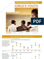 Youth Data Sheet 2013