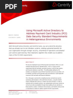 Active Directory and Pci