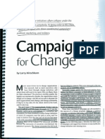 Hirschhorn - Campaigning For Change