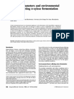 Pr0ce55 Parameter5 and Env1r0nmenta1 Fact0r5 Affect1n9 D-Xy105e Fermentat10n 6y Yea5t5