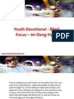 Youth Devotional - Blind Focus – Im Dong-Hyun