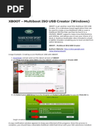 XBOOT - Multiboot ISO USB Creator (Windows) - USB Pen Drive Linux