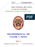 Transf. Calor y Masa - Sesion #2 - 2013 - I