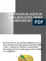 Exportacion de Sacha Inchi