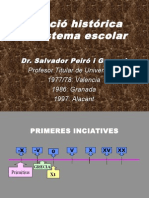 Evolución Histórica Del Sistema Escolar