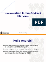 Introduction to the Android Platform