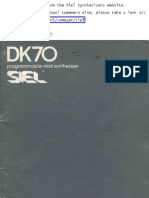 Siel Dk70 Manual II