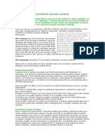 Accidentul Vascular Cerebral