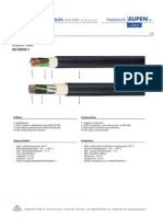 LV Power Cables: VDE 0276 - Teil 603 IEC 60502-1