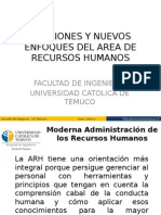 Funciones y Enfoques de Area Rrhh