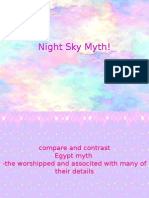 night sky myth!