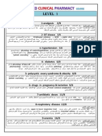 Advanced Clinical Pharmacy Full Course 1