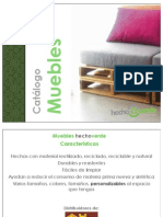 Catalogo Muebles Reciclados 2015