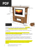 MUEBLE TV