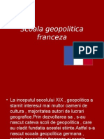 Scoala de Geopolitica Franceza.