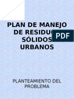 001 Plan de Gestión de Manejo de Residuos Sólidos Urbanos
