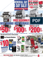 Seright's Ace Hardware 2015 Memorial Day Sale