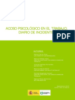 Acosopsicologico en El Trabajo.diario de Incidentes