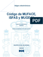 Boe-011 Codigo de Muface Isfas y Mugeju