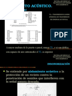 Aislamiento Acústico.: (Insonorización)