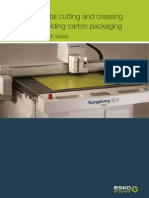 Dieless Digital Cutting and Creasing Tables For Folding Carton Packaging