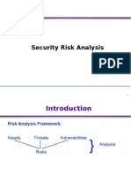 Security Risk Analysis & Requirements Engineering