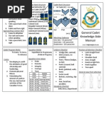Blackdown Cadet Training Centre Guide | PDF | Clothing | Fashion