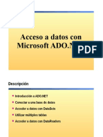 Acceso A Datos Con Microsoft